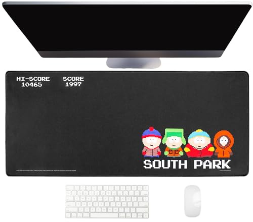 Thumbs UP South Park Schreibtischunterlage, PC Unterlage mit ikonischen Charakteren aus der Serie, Offizielles Merch, 70 x 30 cm