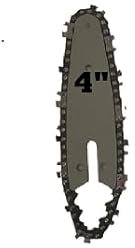 CATENA E BARRA DI RICAMBIO PER MINI MOTOSEGA A BATTERIA 4 6 E 8 (BARRA + CATENA 4)