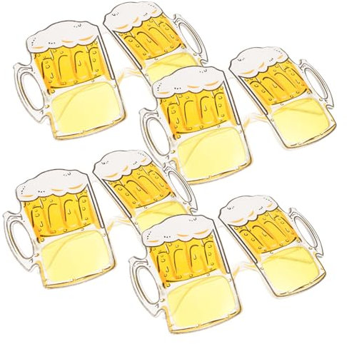 Alipis 4 Pz bicchieri da birra occhiali da sole novità per le vacanze decorazioni di birra occhiali divertenti per il festival occhiali da festa modellazione
