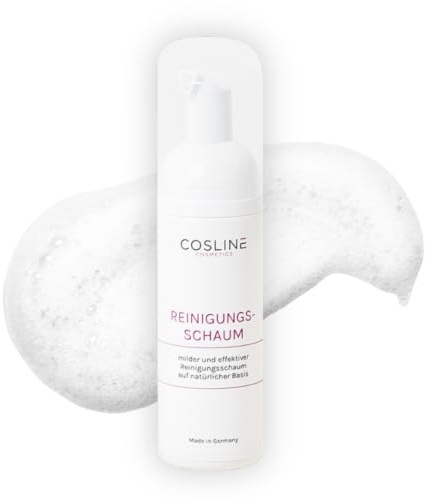 COSLINE Reinigungsschaum, Sanfte Gesichtsreinigung, Sensible Haut, 50 ml