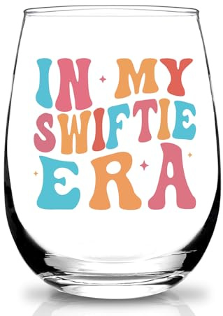 SOCOARZR Swifft Gifts,Music Lovers Gift for Women Girls Men Friends Sister,Swifft Merch Fans Gifs,Music Lover Giftts for Christmas,Women Birthday Giftss Wine Glass