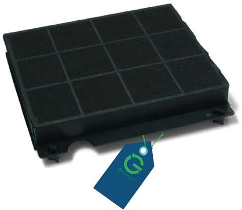 G GRIMALDI Filtro Carbone Attivo Cappe Compatibile con Elica Codice F00333 | Ricambio sostitutivo per TurboAir Codici 9029793818 – 00647734 | Anti Odore per Aspirazione e Ricircolo