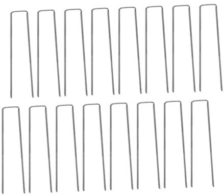 ifundom 50piezas Clavos para Césped Artificial Grapas De Jardinería Forma Fijación Suelo para Césped Artificial Jardinería y Paisajismo