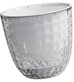 Asukohu Smarted Jardinière d'arrosage avec double couche transparente Contrôle automatique de l'humidité pour la croissance de Pothos Faible entretien