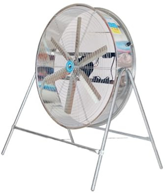 Ventilador de suelo industrial, potente ventilador agrícola de fábrica, ventilador de refrigeración de alta resistencia, ventilador industrial de aire grande, velocidad de volumen, tipo de poste