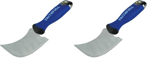 Faithfull Couteau de fenêtre professionnel quart de lune (Lot de 2)