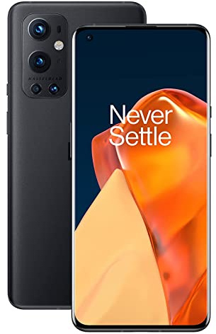 OnePlus 9 Pro 5G Smartphone con cámara Hasselblad, 8 GB RAM + 128 GB, Negro (Stellar Black) (Reacondicionado)