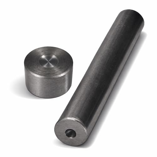Trimming Shop 9.5mm Cappello Rivetti Fissaggio Strumento a Mano, Denim Bottoni Montaggio Attrezzi Set Durevole Craft Essenziale per Jeans, Gonna, Fai da Te Progetti, Abbigliamento Decorazione