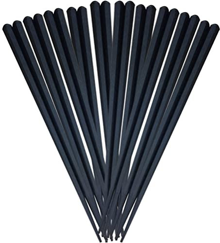 SHERCHPRY 10 Paia Cucinare Le Bacchette di Sushi Posate Nere Bacchette Cinesi Bacchette Lunghe Bacchette Alimentari Bacchette Vuote Bacchette Decorative Coreano Prodotti per La Casa