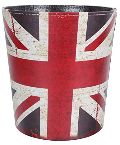 Zerodeko 1pezzi Cestino Per Carta Straccia Retrò Grande Cestino Per Spazzatura Contenitore Per Rifiuti Della Cucina Domestico Contenitore Per Rifiuti Per Spazzatura Retrò