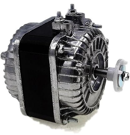 Shaded Pole Motor - 18W, 120V, 60Hz. for Small Ventilation and Refrigeration Equipment, Radiator and Evaporator. AC Fan Motor with Powerful 1.01A (YZF18-25)