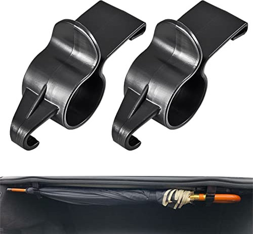 Sekemure Car Trunk Umbrella Hook - Umbrella Holder Hanger | Easy To Use Heavy Duty Car Trunk Umbrella Holder For Most Cars,Trucks