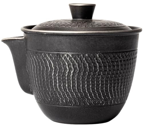 DDKYHU Théière à thé en Vrac Théière Moderne en céramique Japonaise Théière Pratique Théière à théière Simple Service à thé ménager Portable Théière multifonctionnelle