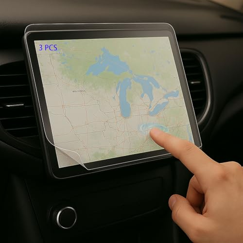 Hoxemator Film Protection Ecran Hydrogel Découpable [Lot de 3] 120 * 180mm Universelle Protecteur Écran Anti-Rayures Haute Clarté Protege Ecran pour Téléphone, Tablette, GPS, Caméra & Écran Voiture