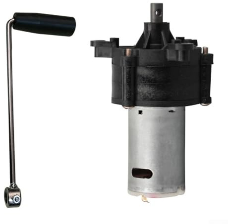 Shophubio Generador de manivela con diseño de turbina eólica hidráulica - Kit generador CC 6V - 24V V, salida de 1500 mA, capacidad de 20 W, marco de acero inoxidable, para(SKU)