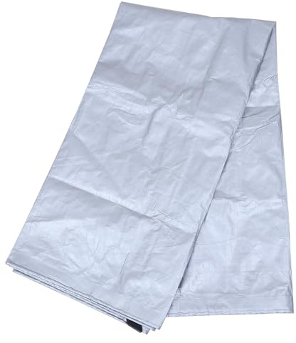 Tofficu Bâche Imperméable Noire 2x3 M en Pe Épais Tissé, Couverture de Protection Solaire et Pluie pour Jardin, Auvent Extérieur Résistant et Bâche de Protection des Plantes