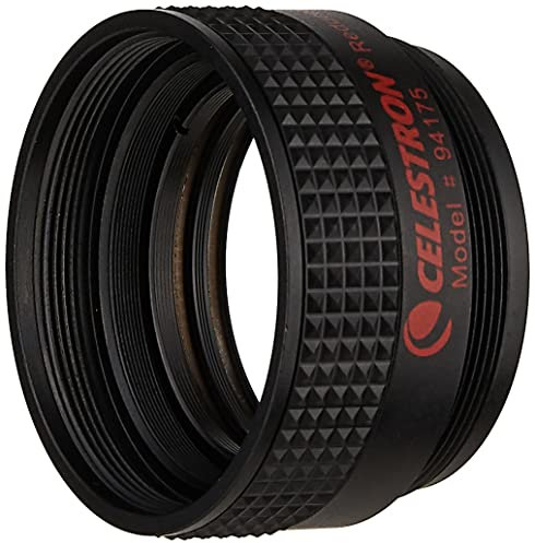 Celestron 94175 Focal Reducer & Field Corrector Imaging Accessory, Reduces Focal Length & Ratio 37% – f/10 to f/6.3. For Schmidt-Cassegrain Telescopes