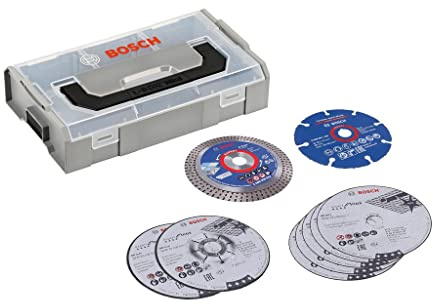 BOSCH ROBERT PRO 06159975VC - Set di 9 dischi Ø 76 mm Bosch per smerigliatrice GWS12V76-06159975VC