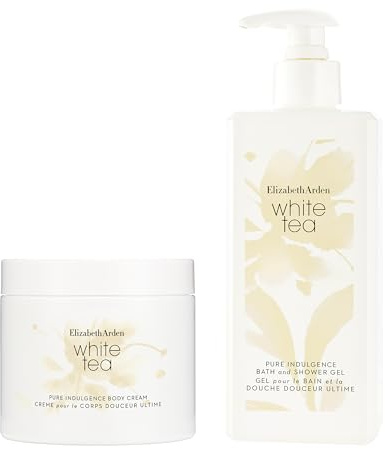 Elizabeth Arden - White Tea Körpercreme, mit dem Duft von weißem Tee, spendet intensive Feuchtigkeit, für glatte und seidige Haut, tägliche Anwendung, für alle Hauttypen geeignet