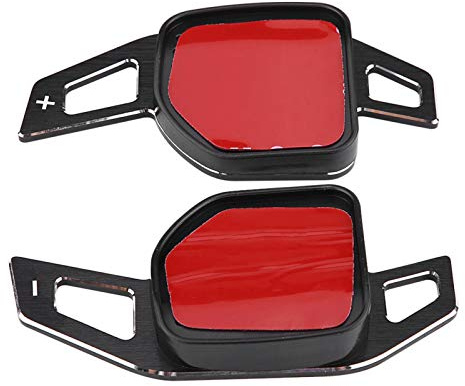 Tbest Lenkrad-Schaltwippen, 1 Paar Schaltwippen Verlängerung Shift Paddle Lenkradschaltpaddles Aluminium Lenkpaddel Schaltpaddel für A8