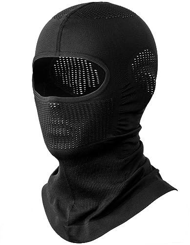 Mulor Masque intégral pour Moto, Cyclisme et Ski Masque Respirant pour Hommes et Femmes