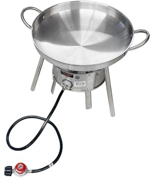 12 Stainless Steel Burner 20 Comal Set Outdoor Cooking Stove Mexican Style