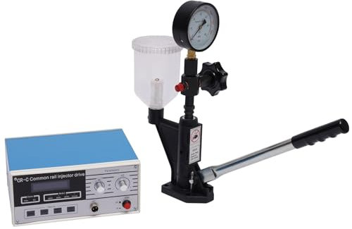 Atnhyruhd Diesel Einspritzdüsen Tester Kombination CR-C Multifunktionsdiesel Common Rail Injector Tester Werkzeug und S60H 220V Einspritzwerkzeug
