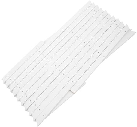 BESPORTBLE Clôture De Jardin Treillis Bois pour Plantes Grimpantes Extérieures Panneau De Clôture Mural Réglable Et Extensibilité