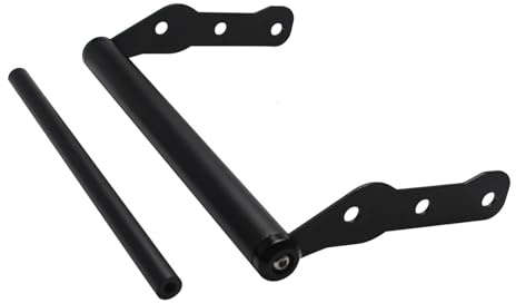 NUOSDEX Compatible avec CB500X 2017 2018 2019 2020 Support De Navigation GPS pour Téléphone Portable De Moto, Accessoires pour Moto Systèmes de Fixation pour GPS(Black)