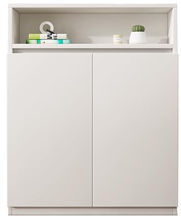 Cache Radiateur Tablette de Radiateur en PVC Et Bois avec Rangement Réglable pour Meuble Décoratif de Salon(White,80x100x20cm/31x39x8in)