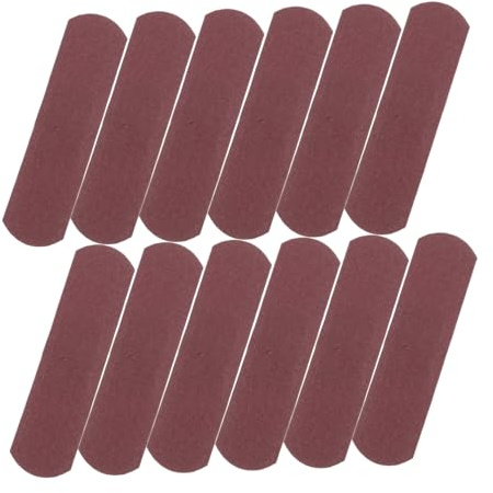 Gogogmee Vendajes Adhesivos Elásticos y Transpirables Para Dedos 50 Unidades Vendajes De Tela Marrón Cómodos Protección De Heridas Uso Diario Deportes y Viajes