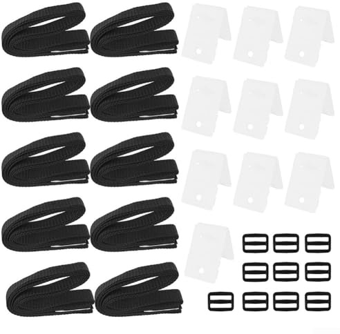 Fastening Clips and Straps for Swimming For Pool For Solar Cover Security (10pcs)