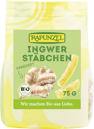 Ingwerstäbchen kandiert