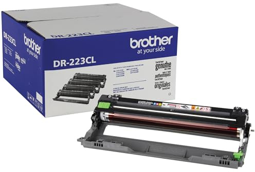 Brother Genuine-Drum Unit, DR223CL, Seamless Integration, Yields Up to 18,000 Pages,Black