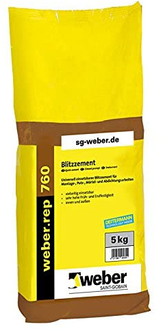 weber.rep 760 Blitzzement zementgrau 5kg