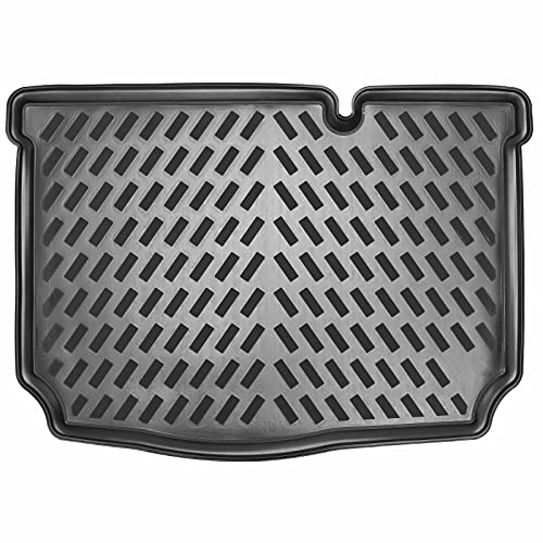 ELMASLINE 3D Kofferraumwanne für Ford Fiesta 7 2017-2025 (Standard Ladeboden) Passt Nicht für Modelle mit variablem Ladeboden | Zubehör Kofferraum