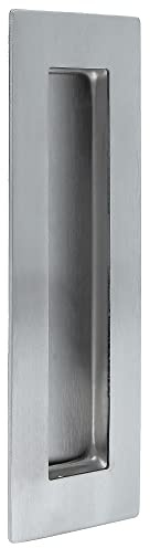 Amig | Maniglia da immersione speciale porte scorrevoli mod.13 | Dimensioni: 150 x 50 mm | Alta resistenza | Acciaio inossidabile 18/8 | Finitura argento opaco