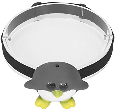 Lámpara de cabeza LED para niños, luz frontal animal 2 modos, linterna portátil para leer, diseño lindo y ligero, ideal para regalo (baterías no incluidas)