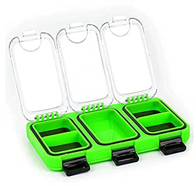 Multifunktionale kleine Aufbewahrungsbox mit Angelhaken, wasserdicht, Nicht verstreut, Angelhaken, kleine Kisten, Zubehör für Angelausrüstung