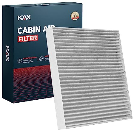 KAX Cabin Air Filter CF11819 Replace for Equinox 2010-2017,Sonata 2011-2014, Optima 2011-2015, Santa Fe(Sport/XL), Terrain, Vue, Sedona, with Activated Carbon Cabin Filter