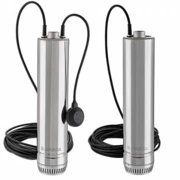 Pompa sommersa Lowara xylem monoblocco serie SCUBA 3SC8/15/5 m - 220V cavalli 1,5 KW 1,1 portata 75 litri al minuto con galleggiante