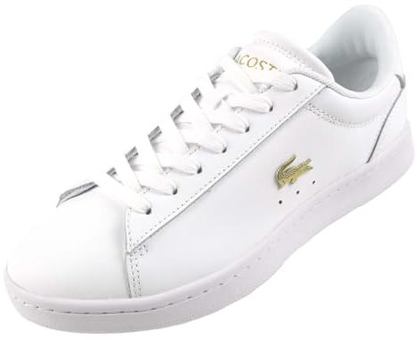 Lacoste Carnaby Set, Zapatillas Mujer, Blanco, 38 EU