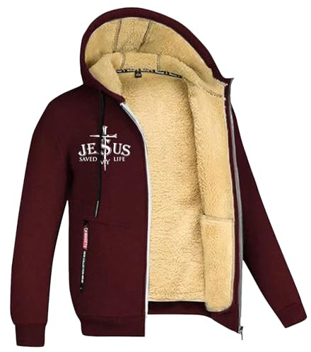Men's Parka Jacket, Male Autumn Winter Warm Jacket Fashion Casual Soild Color Long Sleeve Pocket Hooded Coat Top Young Mens Lightweight Jackets Teenagers Warm Cosy Outerwear Full Zip Loungewear