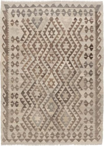 Nain Trading Kelim Afghan Heritage 149x208 Handgewebt Modern Orientteppich Designteppich Teppich Wolle