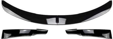 Frontspoiler Lippe Für B&MW 3 Serie E90 E91 Für LCI 2009-2012 Auto Frontstoßstange Lippensplitter Diffusor Body Kits Spoiler Stoßstangenschutz Frontspoiler(Gloss Black Set)