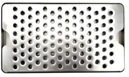YINLUCK Abtropfschale for Die Arbeitsplatte, 30 cm, Gestanzter Edelstahl, Abtropfschale for Die Arbeitsplatte, Zubehör for Bierbrauen