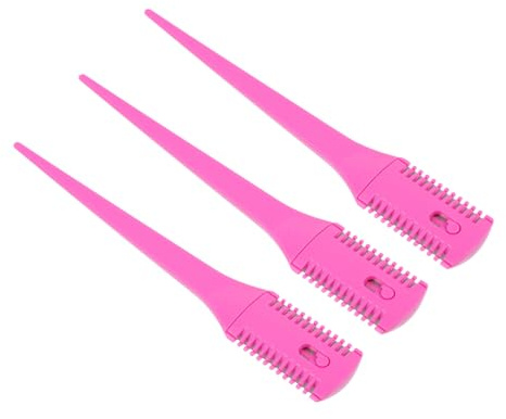 NIYANGLE 3pezzi Pettini Per Taglio Di Capelli Doppia Faccia Accessori Per Taglio Di Capelli Strumenti Per Di Per Districare e Modellare Bagnati o Asciutti Robusti e Leggeri Facili Da Pulire