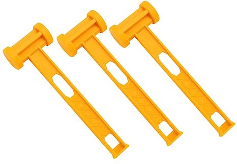 TOYANDONA Campinghammer Multifunktionshammer Bodennagelhammer Aus Leichtem Pe Kunststoff Praktischer Outdoor Zeltheringhammer Für Camping Wandern Rucksackreisen Zeltbefestigung Und Outdoor Zubehör