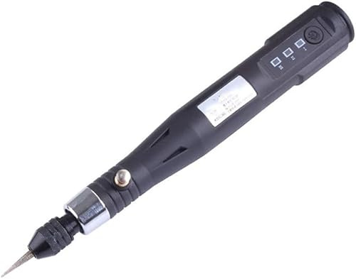 Penna Micro Incisore Elettrico Mini Trapano Rotante Kit di Incisione Strumento di Incisione Vibro Fai-da-Te per Metallo Vetro Gioielli Ceramica Legno