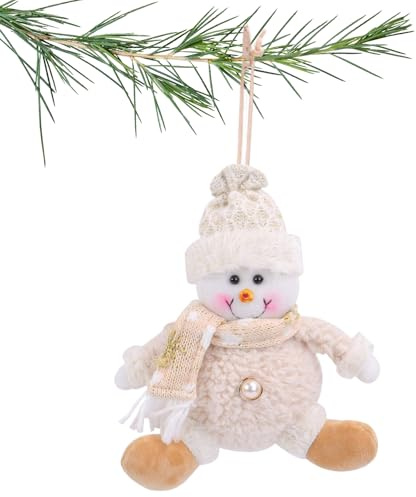 Décoration de de Noël | Figurine Mignonne De Bonhomme Neige en Pendentif pour Fenêtre | Décorations de Table Ajustables pour Les Fêtes, la Chambre à Coucher, Le Salon et la